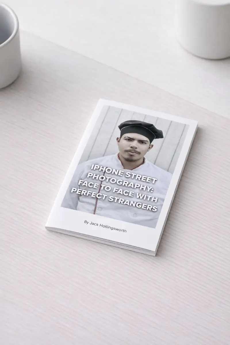 iPhone Street Photography: Face to face with perfect strangers cover mockup